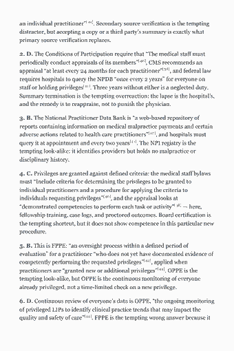 Page 78 of the CPHQ Study Guide — 2026 Edition PDF — Chapter 6. Quality Review and Accountability: an individual practitioner”[39]. Secondary source verification is the tempting distractor, but accepting a copy or a third party’s summary is exactly what…