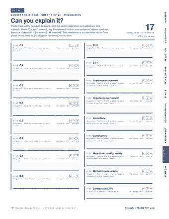Page 30 of the RBT — Cram Sheet (2026) PDF: RECALL NUMBERS CONCEPT SELF-TEST · SHEET 1 OF 24 · ACQUISITION Can you explain it? These rules carry no figure to blank, and the exam tests them as judgement…