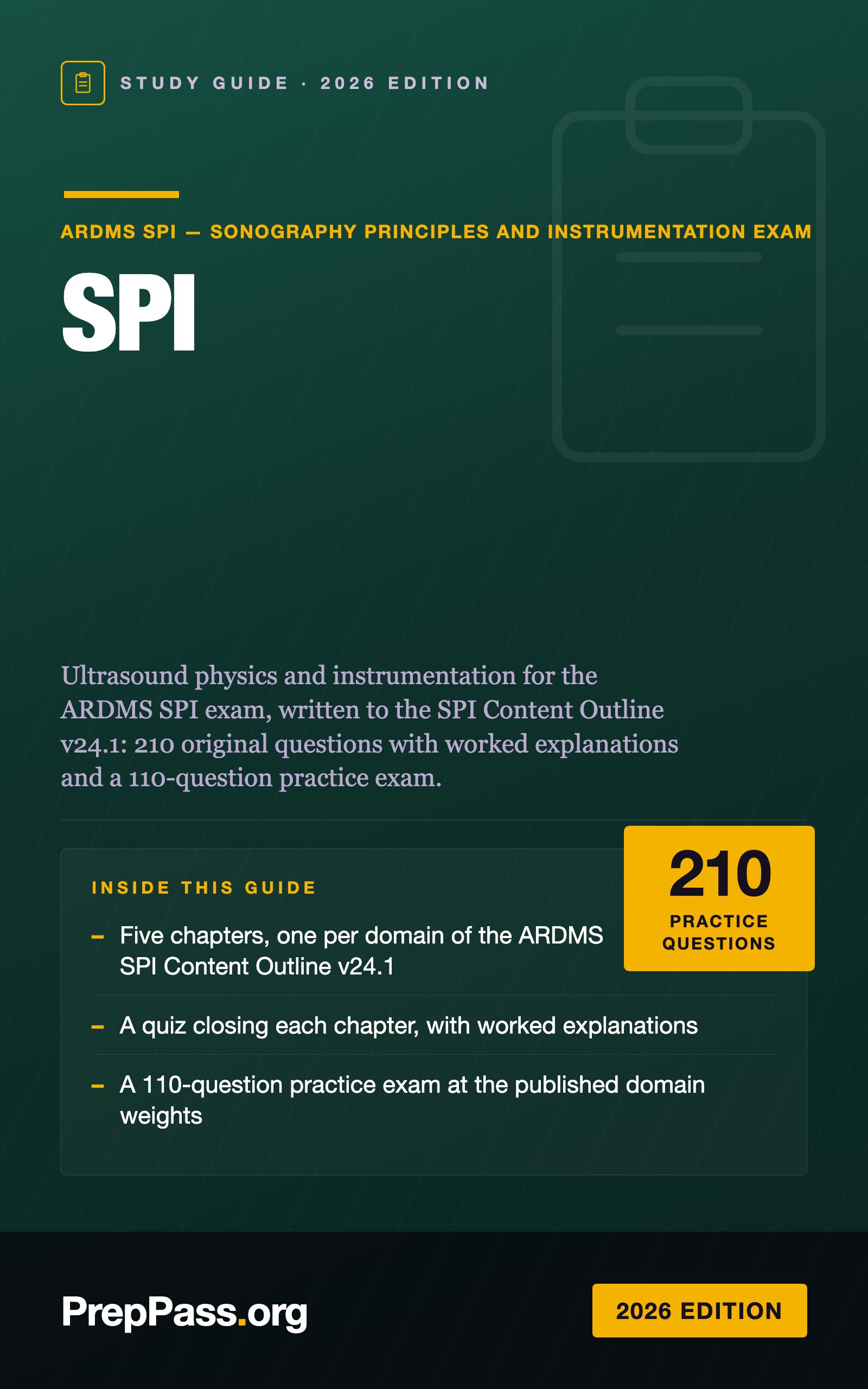 SPI Study Guide — 2026 Edition cover